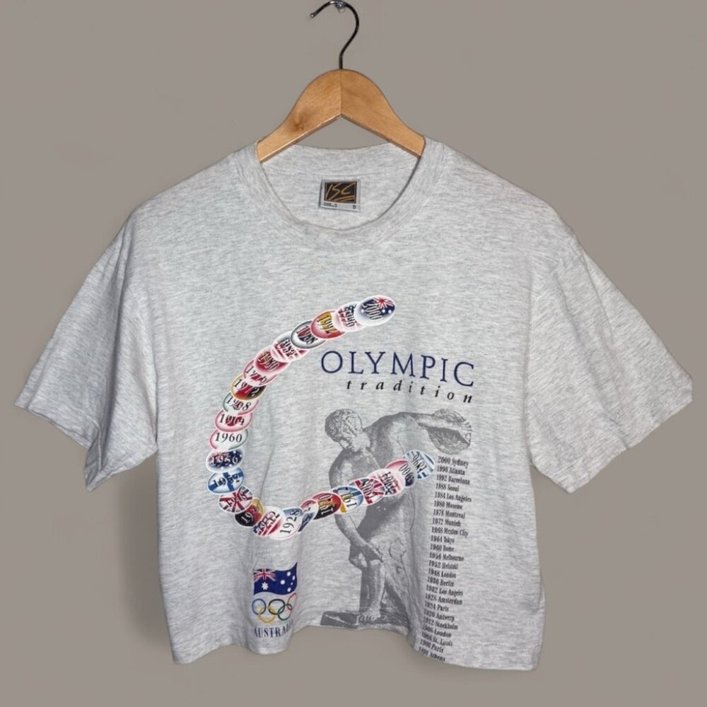 Rare Vintage Y2K Olympic Tradition Made In Australia T-Shirt